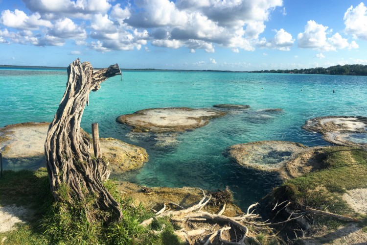 Laguna Bacalar Mexico - Sander Hupkes Art